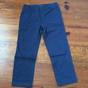 lands end boys navy blue dress pants